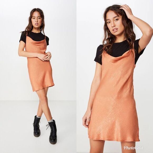 Cotton On Woven Valentine Mini Dress - Picture 1 of 9